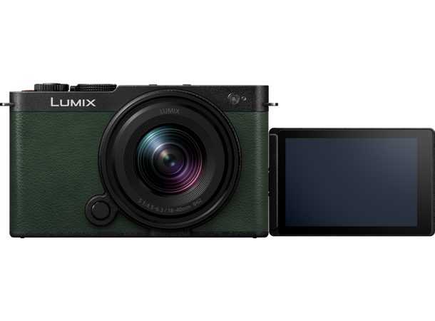 Panasonic Lumix S9 kit 18-40mm f/4.5-6.3 Dark Olive, 24.2 MP, Fullformat 