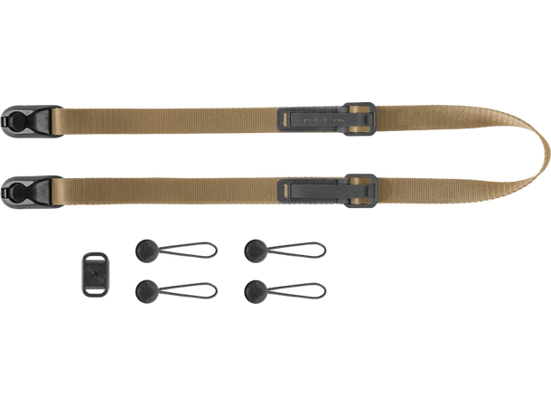Peak Design Leash Coyote L-CY-3 Alsidig reim med hurtige koblinger 