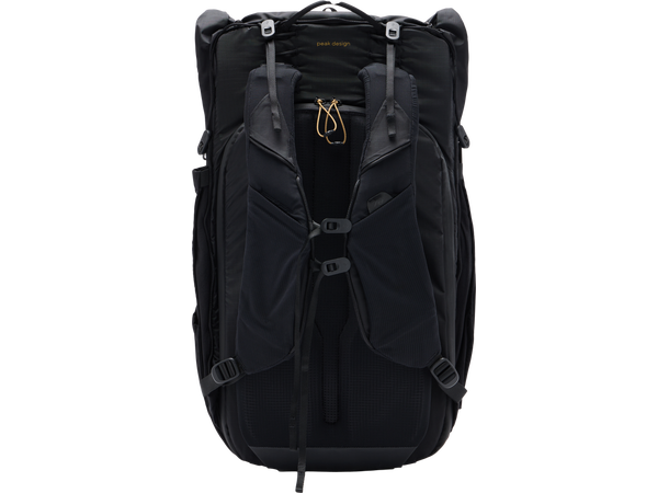 Peak Design Outdoor Backpack 45L, Sort Lett ryggsekk med innvendig ramme 