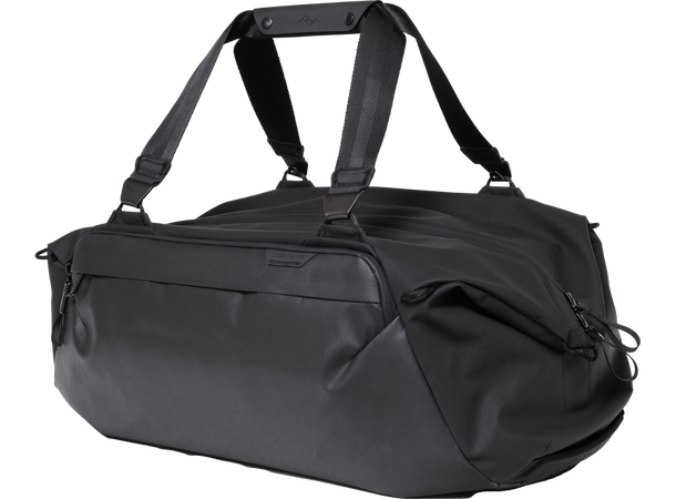 Peak Design Travel Duffel 50L Sort Duffelbag med praktiske løsninger 