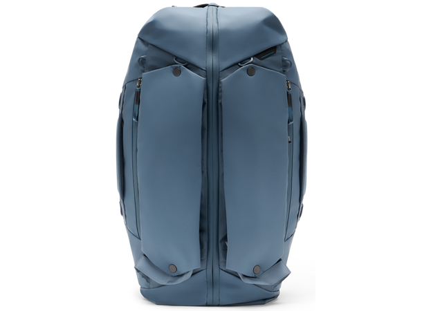 Peak Design Travel Duffelpack 65L Ocean Stor duffelbag som kan brukes som sekk 
