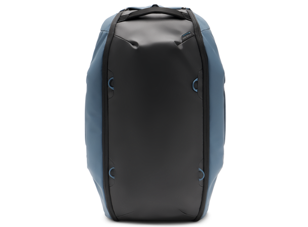 Peak Design Travel Duffelpack 65L Ocean Stor duffelbag som kan brukes som sekk 