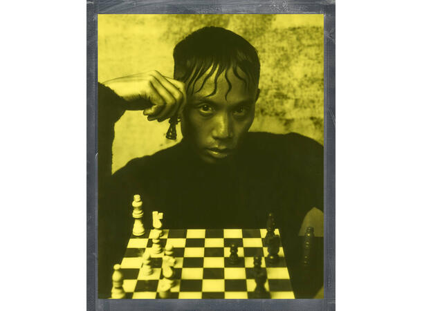 Polaroid DuoChrome film for 8x10 Black & yellow edition. For 8x10" 