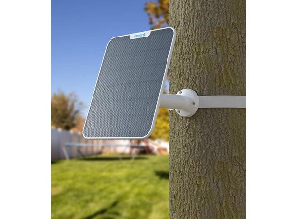 Reolink Solcellepanel 3 12W Hvit 12W Solcellepanel, USB-C 