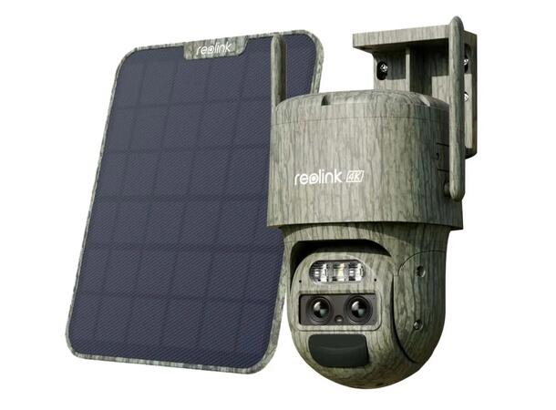 Reolink Trackmix LTE Camo G770-C Pakke Pakke med 6W Solcellepanel og 4G kamera 