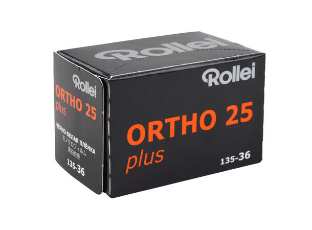 Rollei Ortho 25 Plus 135-36 ISO 25, S/H-film, 36 eksp. 