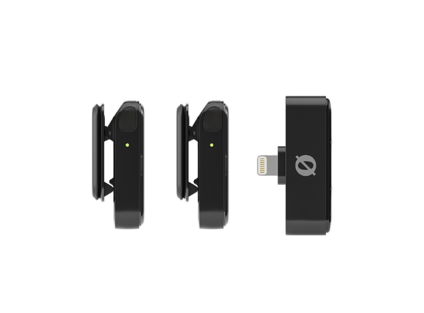 Røde Wireless Micro Lightning Black Ultrakompakt trådløst mikrofonsystem 