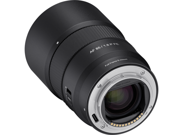 Samyang AF 85mm f/1.8 P, Sony E Portrettobjektiv for fullformat 