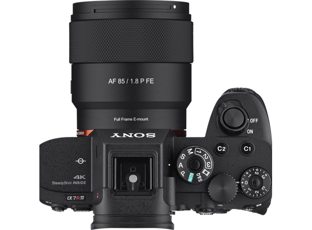 Samyang AF 85mm f/1.8 P, Sony E Portrettobjektiv for fullformat 