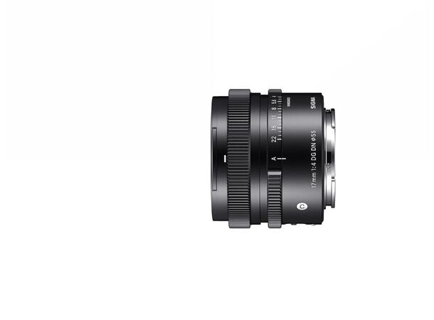 Sigma 17mm F4 DG DN C Sony E Vidvinkel 
