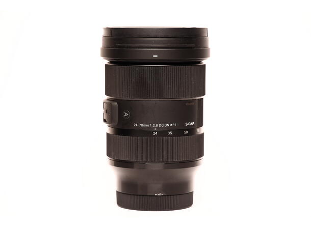 Sigma 24-70mm 1:2.8 DG DN BRUKT BRUKT, Se beskrivelse, for L-fatning 