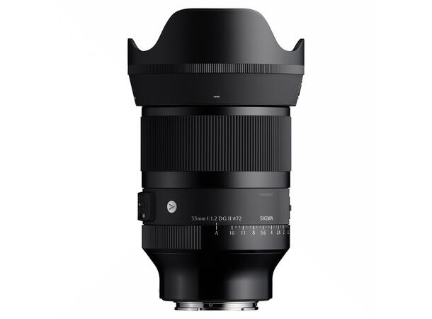 Sigma 35mm F1.2 DG II ART L-fatning Eksepsjonell optisk ytelse 