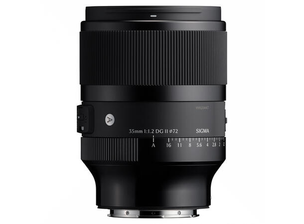 Sigma 35mm F1.2 DG II ART L-fatning Eksepsjonell optisk ytelse 