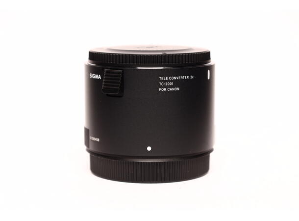 Sigma TC-2001 teleconverter 2x, BRUKT BRUKT, Se beskrivelse, for Canon 