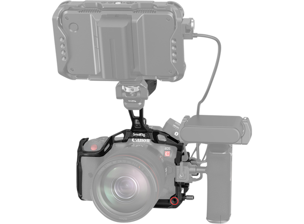 SmallRig 3891 "Black Mamba" kit Kit med cage og håndtak for Canon R5C 