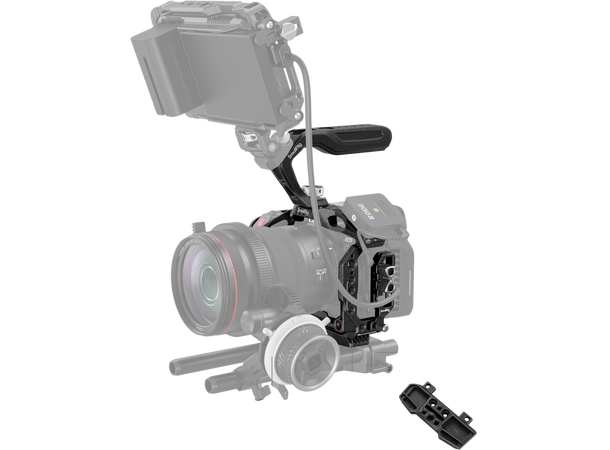 SmallRig 3891 "Black Mamba" kit Kit med cage og håndtak for Canon R5C 