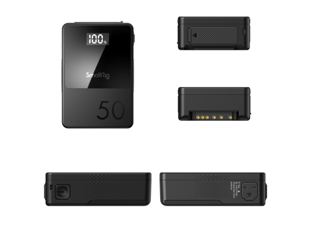 Smallrig 3579 V-mount Batteri Mini VB50 Kompakt V-mount batteri 