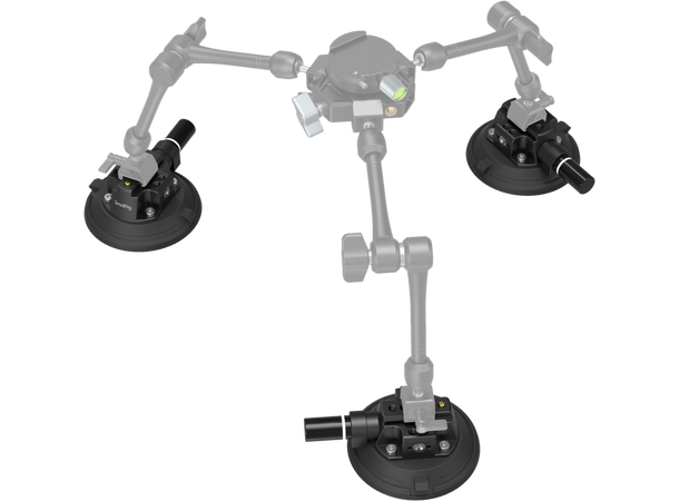 Smallrig 4122 Sugekopp med kamerafeste 10cm Sugekopp, Maksvekt 2-4 kg. 