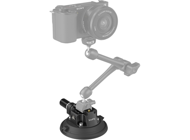 Smallrig 4122 Sugekopp med kamerafeste 10cm Sugekopp, Maksvekt 2-4 kg. 