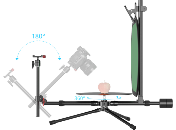 Smallrig 4807 Pro 30cm 360° Turntable Turntable for foto og film 