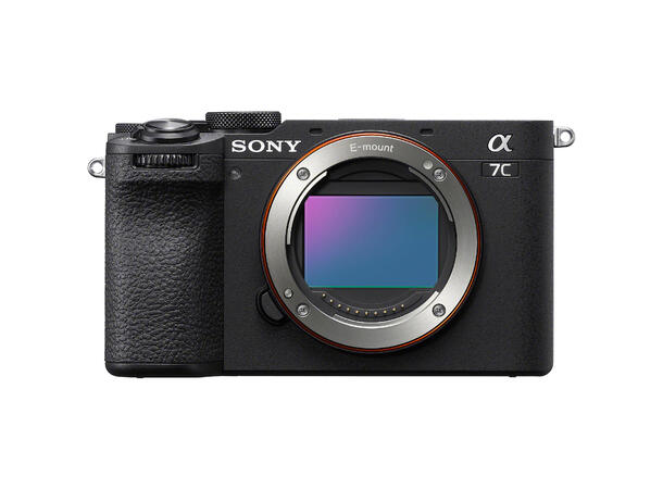 Sony A7C II kit m/ FE 28-60 f/4.0-5.6 Sort, Kompakt størrelse - fullformat 