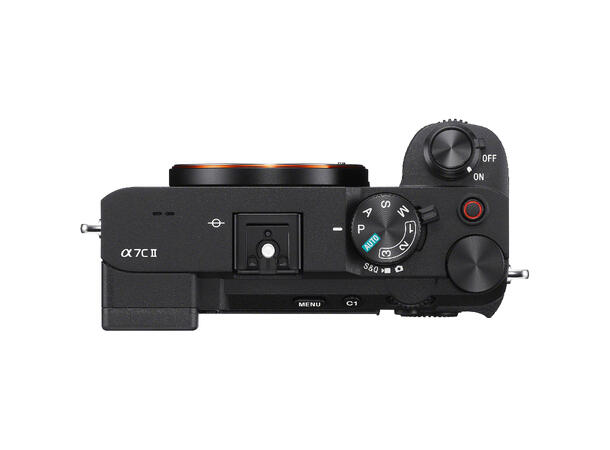 Sony A7C II kit m/ FE 28-60 f/4.0-5.6 Sort, Kompakt størrelse - fullformat 