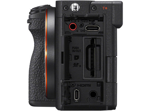 Sony A7C II kit m/ FE 28-60 f/4.0-5.6 Sort, Kompakt størrelse - fullformat 