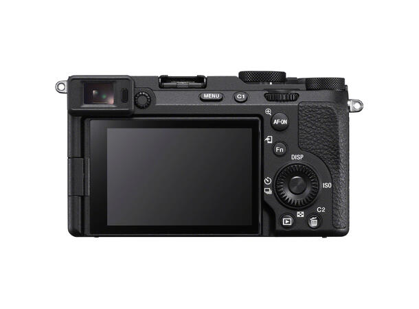 Sony A7C II kit m/ FE 28-60 f/4.0-5.6 Sort, Kompakt størrelse - fullformat 