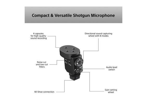 Sony ECM-M1 Shotgun mikrofon 