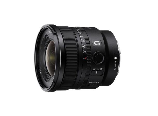 Sony FE 16mm f/1.8 G Fullformat, Ultravidvinkel, FE-fatning 