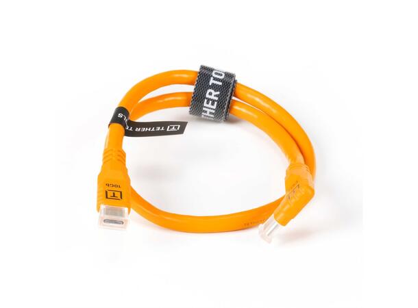 Tetherpro Optima 10G USB-C 51cm Pigtail-kabel for profesjonell tethering 