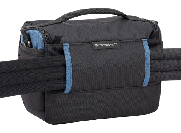 Think Tank Mirrorless Mover 20 V2 Blå Praktisk skulderveske for systemkamera 