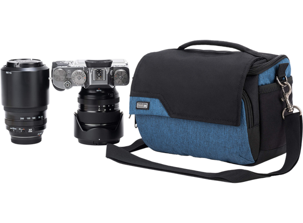 Think Tank Mirrorless Mover 20 V2 Blå Praktisk skulderveske for systemkamera 