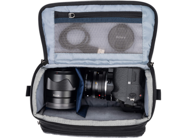 Think Tank Mirrorless Mover 20 V2 Blå Praktisk skulderveske for systemkamera 
