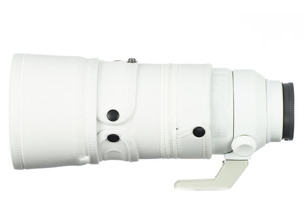 Tragopan Camshield objektivbeskyttelse Sony 100-400 F/4.5-5.6 GM OSS. Hvit