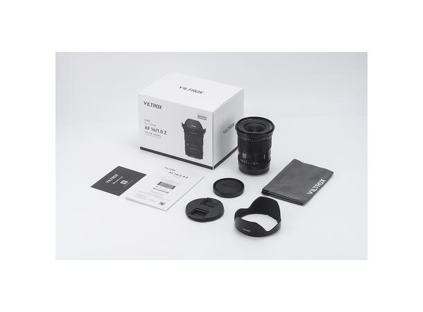 Viltrox AF 16mm F1.8 for Nikon Z-Mont Ultravidvinkelobjektiv 