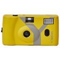 Yashica MF-1 Snapshot 35mm inkl. film Gul. Analogt kamera for 135-film