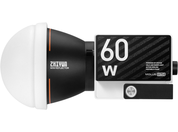Zhiyun LED Molus G60 Combo COB Light Allsidig lys for foto og video på 60W