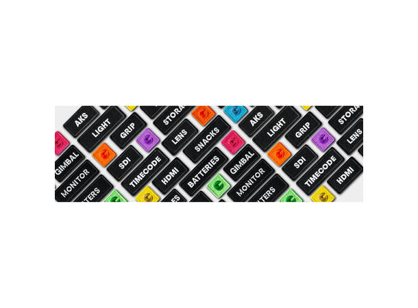 CRDBAG Patches 02 Broderte borrelåsmerker til crdbag 