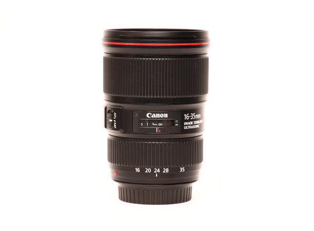 Canon EF 16-35mm f/4L IS USM BRUKT BRUKT, Se beskrivelse 