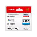 Canon INK PFI-4100 Cyan Blekk til imagePROGRAF PRO-1100