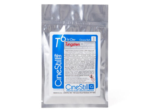CineStill T6 TungstenChrome 1st Develop Powder. (8-16 Rolls) to mix 2000 ml