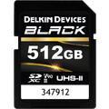Delkin SD Black Rugged 512 GB R300/W250 UHS II (V90)
