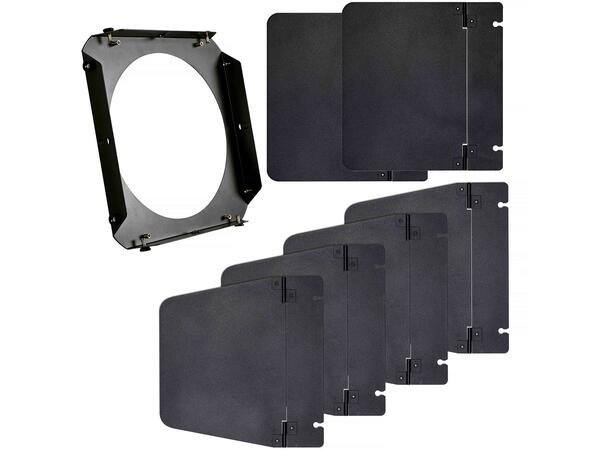 Elinchrom EL-26041 Låvedør sett 21cm Holder og seks klaffer 