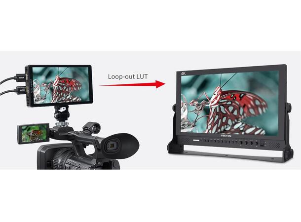 Feelworld Monitor CUT6S 6" Recording monitor med SDI 