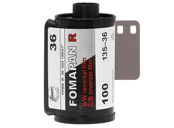 Foma Fomapan 100 R 135-36 ISO 100, S/H positiv film, 36 eksp. 