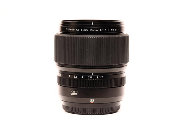 Fujifilm GF 55mm 1:1.7 R WR, BRUKT BRUKT, Se beskrivelse 