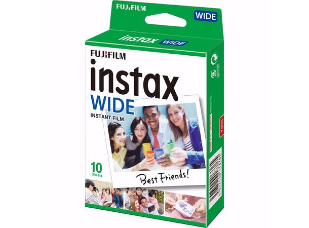 Fujifilm Instax Film Wide Pakke med 10 bilder til Fuji Instax Wide 