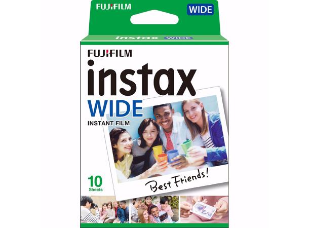 Fujifilm Instax Film Wide Pakke med 10 bilder til Fuji Instax Wide 
