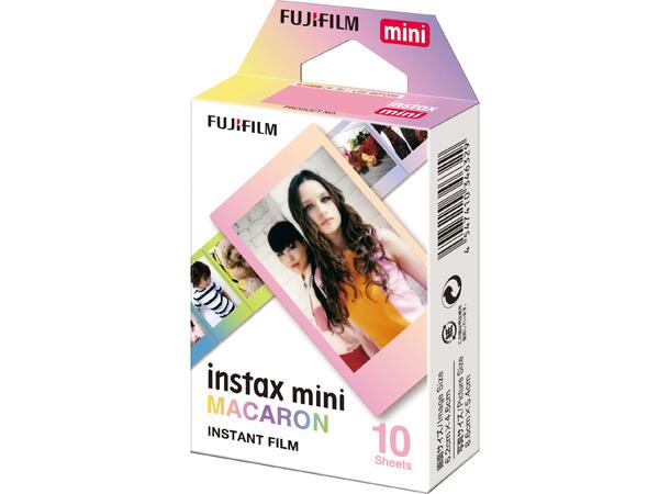 Fujifilm Instax Film mini macaron 10ark.Fuji Instax mini/Polaroid PIC300 